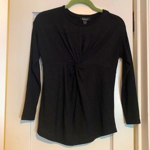 Lightweight knit maternity top